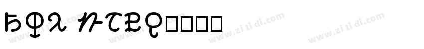 Zen Maru字体转换